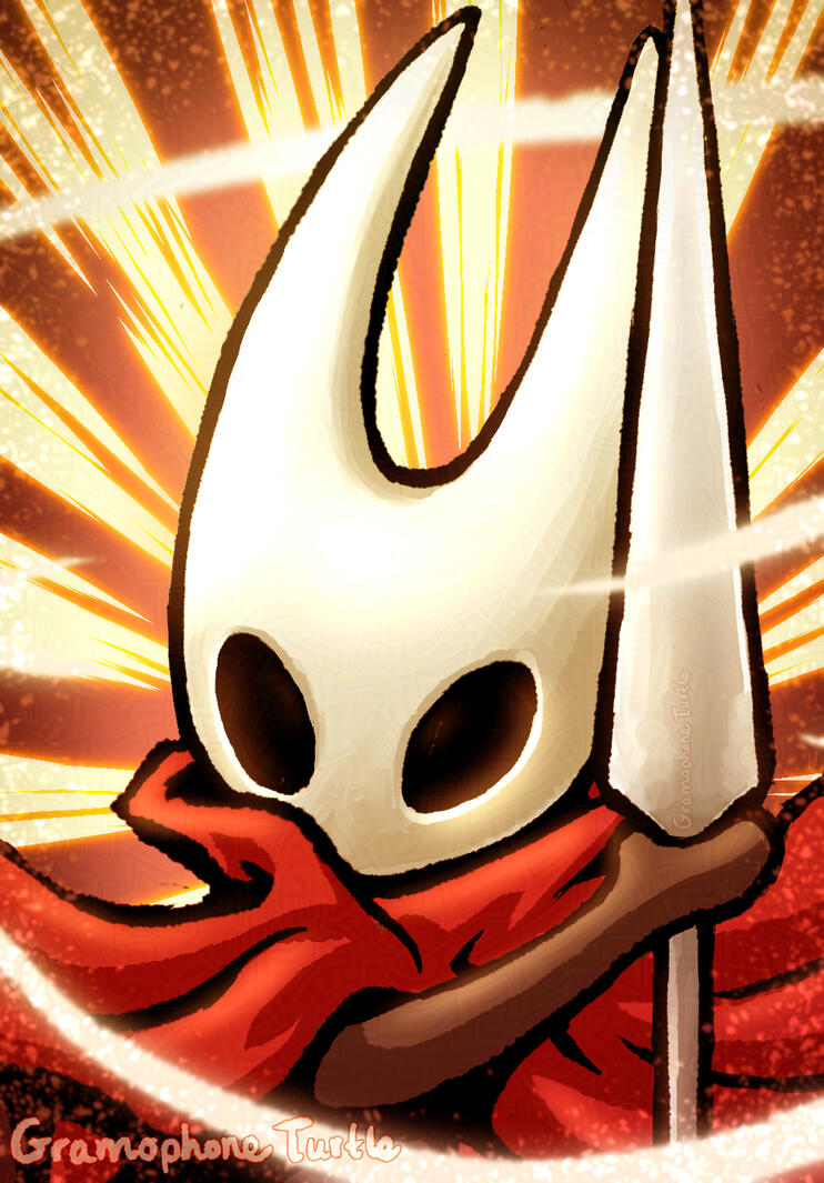 Rendered, Simple BG - Hornet (Silksong)