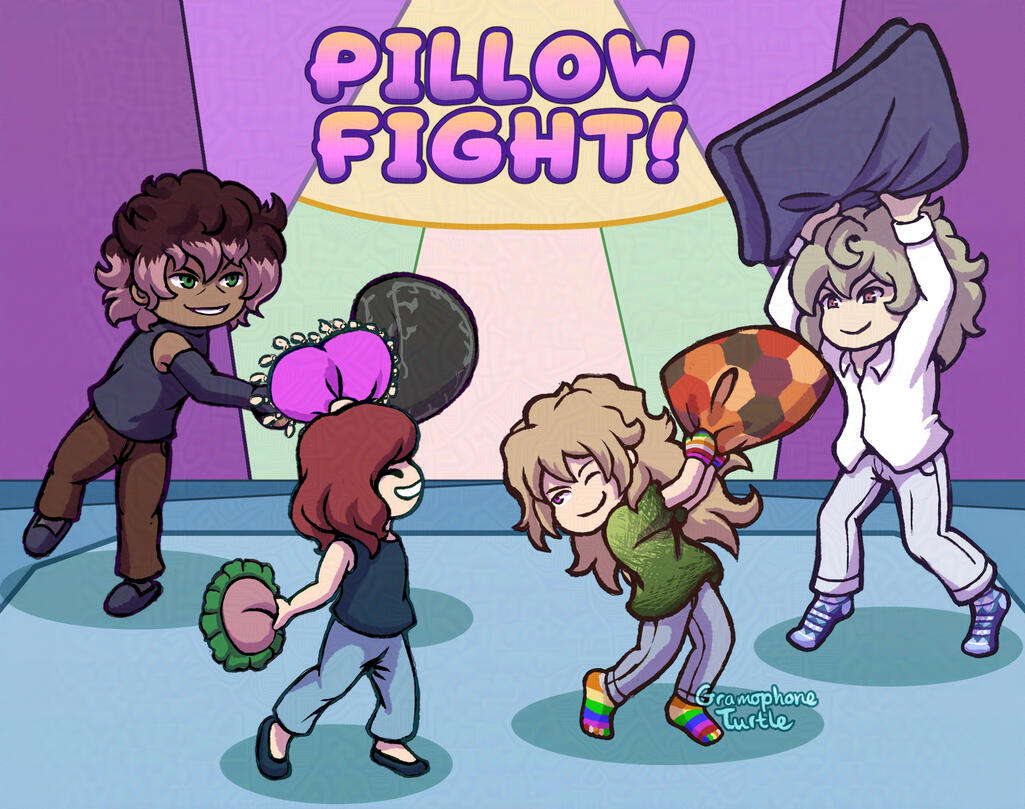 Simple Shading, Simple BG - My OCs