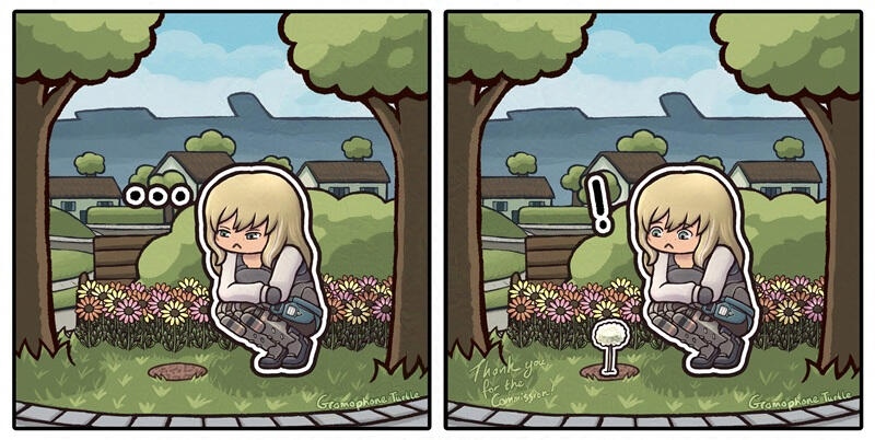 Short Chibi Comic - Rook (tisorridalamor&#39;s Xenoblade X OC)