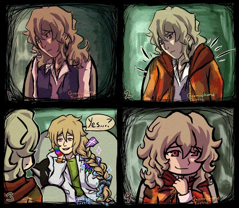 Short Comic - Mother and Father (My OCs)