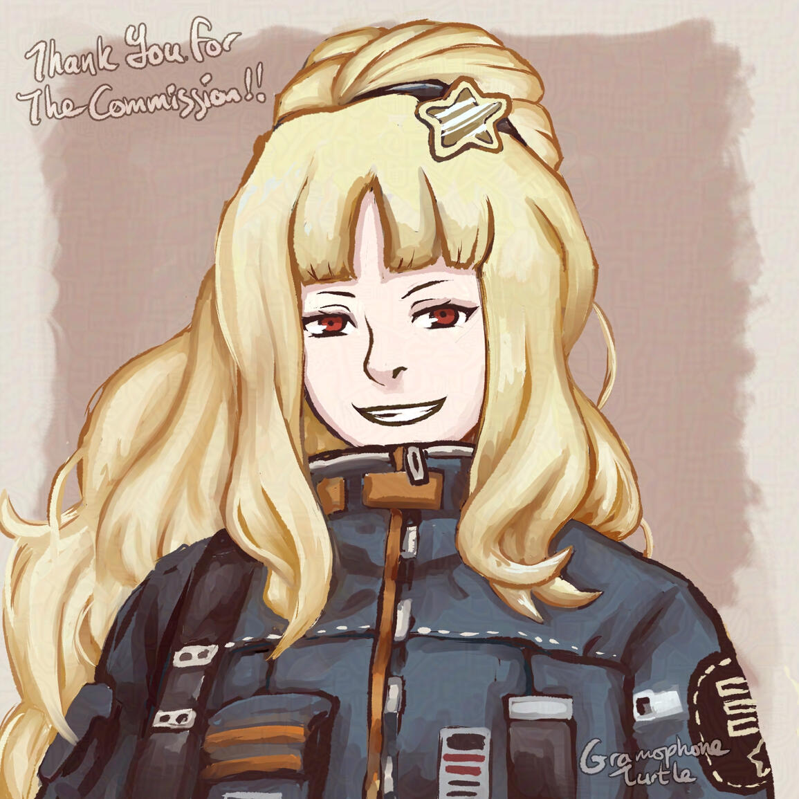 Bust, Coloured Character Sketch - Ezra (Distortion Detective) [COMM]